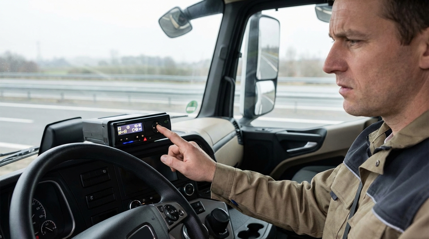 errores manejo tacografo digital evitarlos errores manejo tacografo digital evitarlos